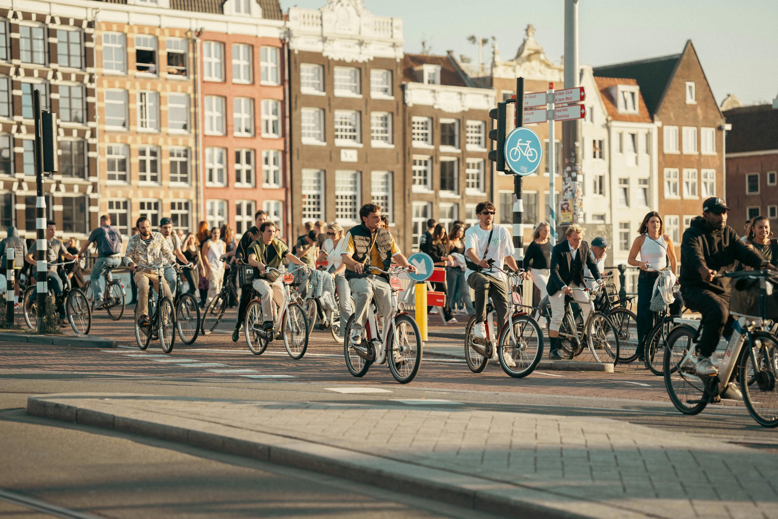 Local Friends & Lots of Bikes – Amsterdam
